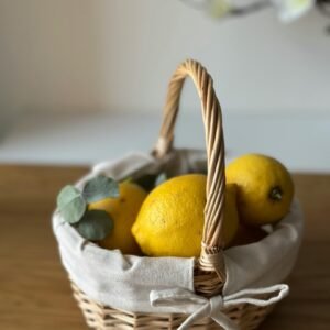 Cesta de Frutas de Temporada de la Huerta Murciana